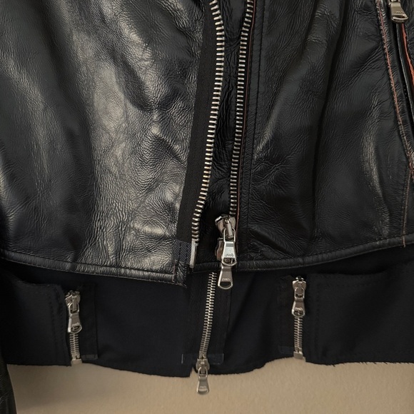 NWT 3.1 Phillip Lim motorcycle leather jacket size 4 - Picture 7 of 16
